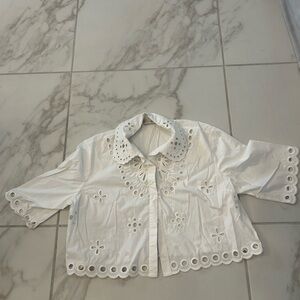 RED Valentino White Blouse